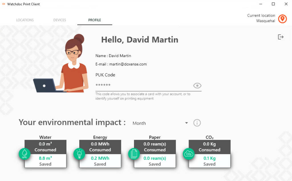 Watchdoc | WPC : user profile WPC : user profile