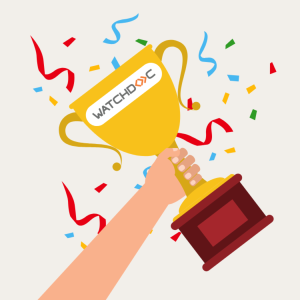 Press release : An award for Watchdoc Press release : An award for Watchdoc